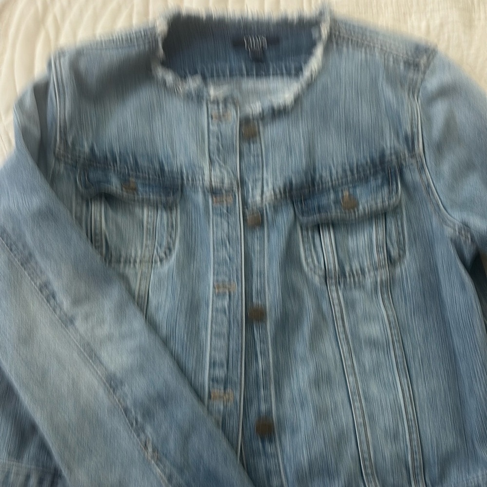 Ladies Chaps XL Jean jacket!! Brand new! - Picture 5 of 7